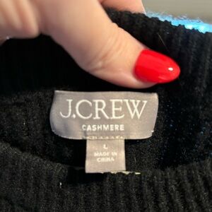 Jcrew cashmere crew neck sweater.